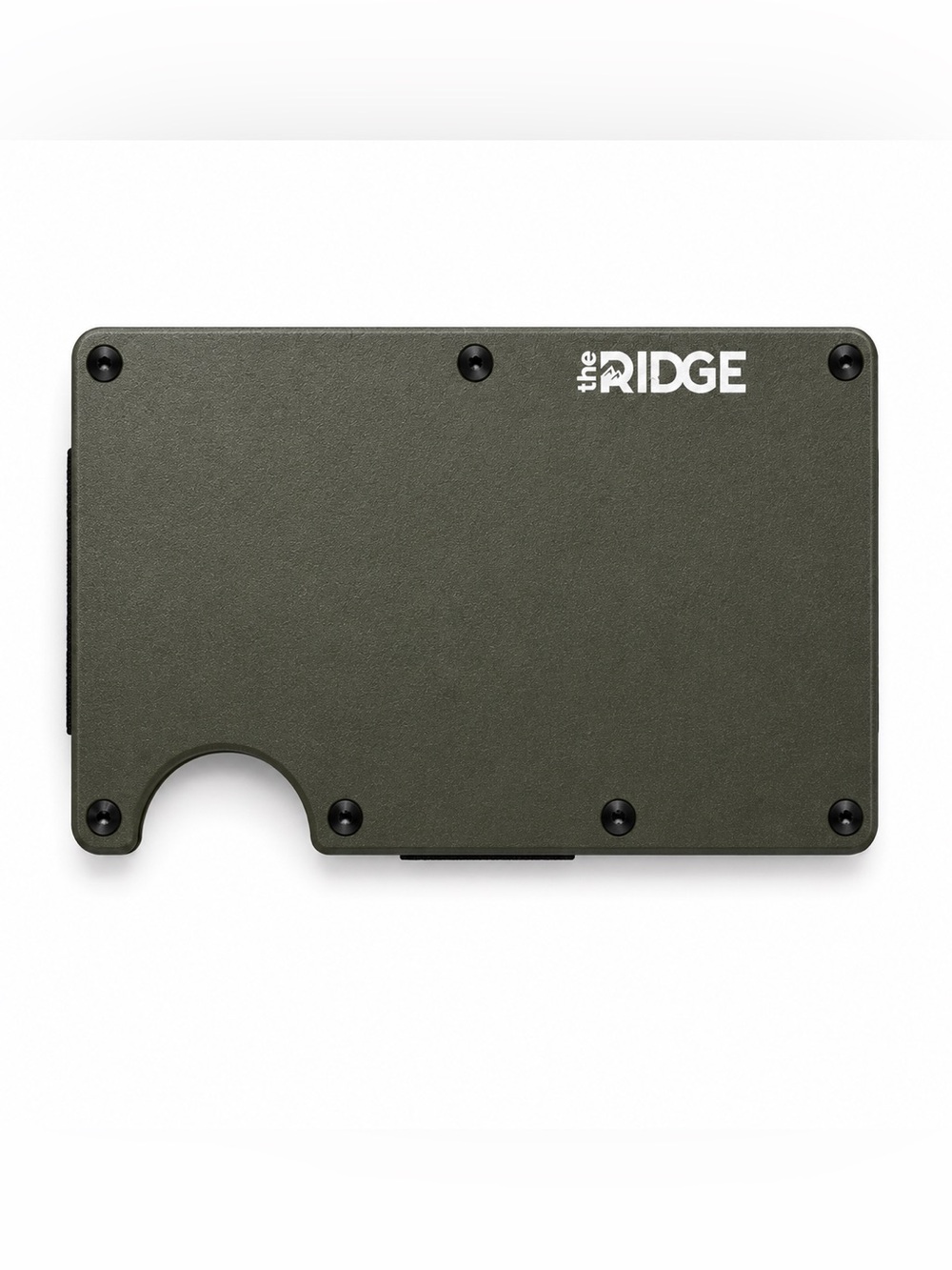 The Ridge Olive Green Money Clip Wallet - The Ridge- NWOT